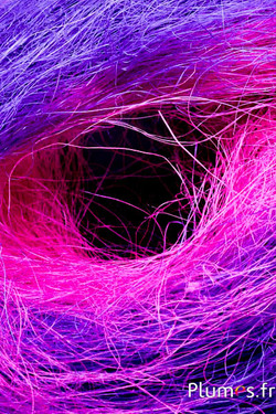 Sisvezels - 50 g - fuchsia-violet